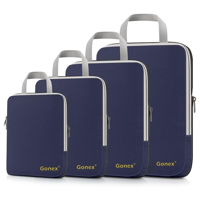 Lot de cubes de rangement compression Gonex