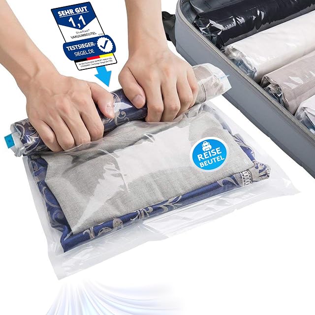 Sacs de compression à enrouler SilverRack pour le voyage