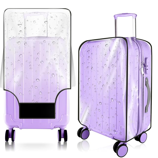 Housse de valise transparente en PVC YCCOKJJ